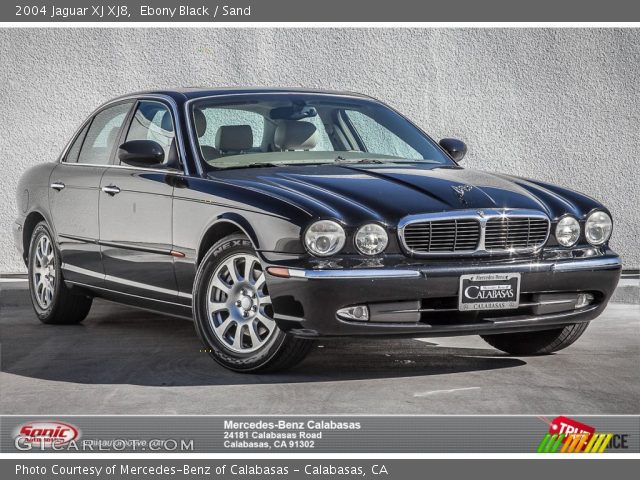 2004 Jaguar XJ XJ8 in Ebony Black