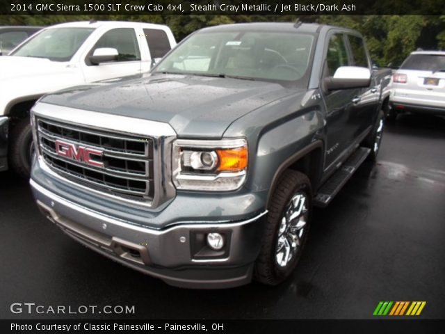 2014 GMC Sierra 1500 SLT Crew Cab 4x4 in Stealth Gray Metallic