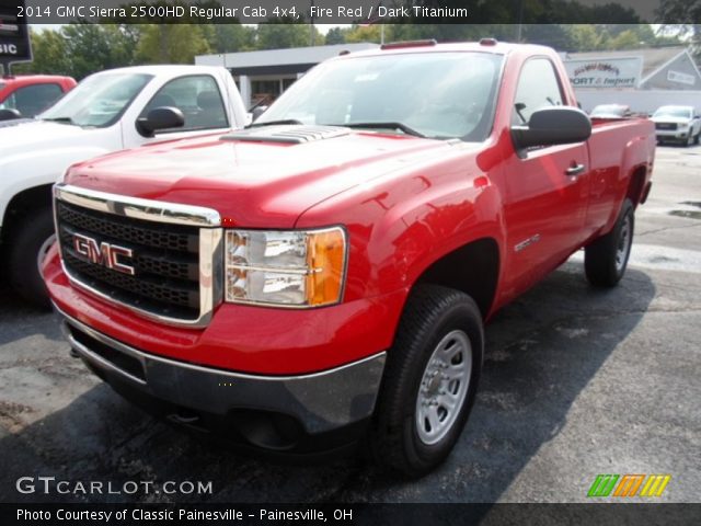 2014 GMC Sierra 2500HD Regular Cab 4x4 in Fire Red