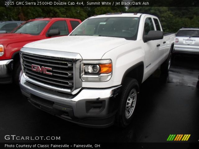 2015 GMC Sierra 2500HD Double Cab 4x4 in Summit White