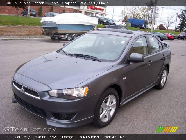 2009 Mitsubishi Lancer ES Sport in Graphite Gray Pearl