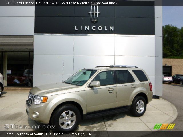 2012 Ford Escape Limited 4WD in Gold Leaf Metallic
