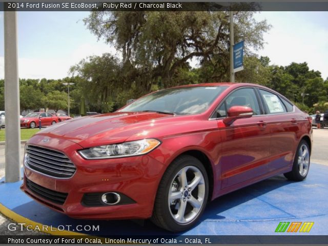 2014 Ford Fusion SE EcoBoost in Ruby Red