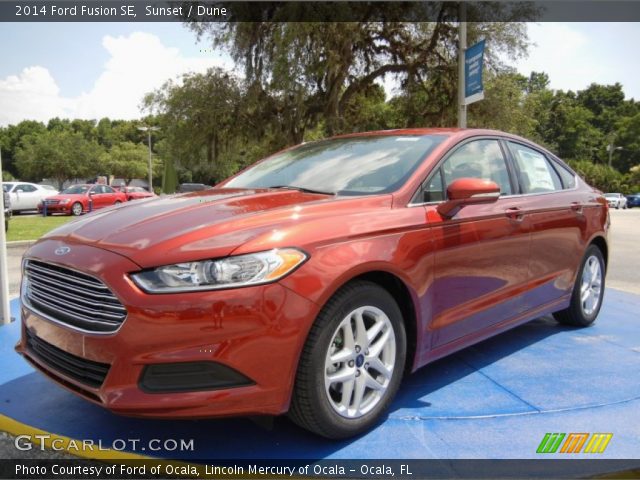 2014 Ford Fusion SE in Sunset