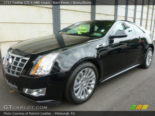 2012 Cadillac CTS 4 AWD Coupe in Black Raven