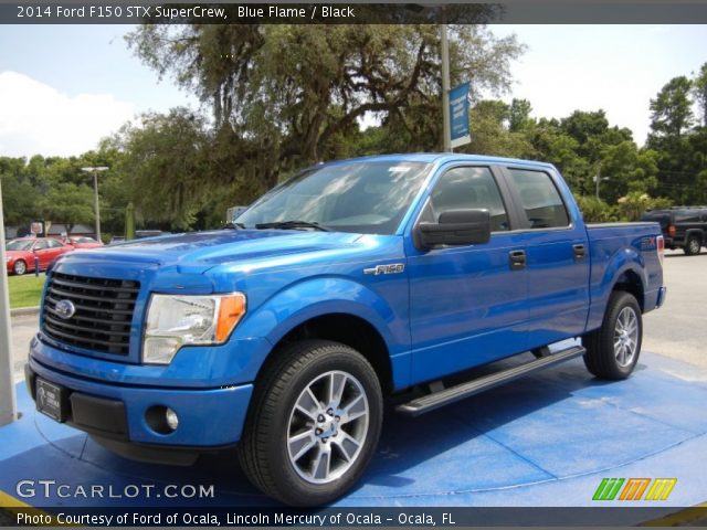 2014 Ford F150 STX SuperCrew in Blue Flame