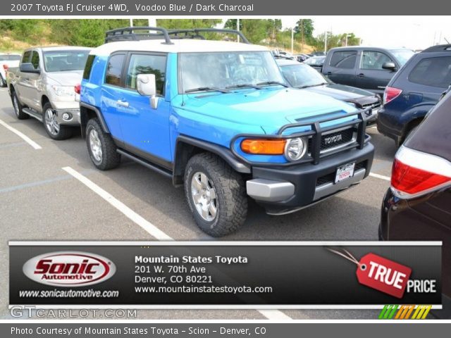 2007 Toyota FJ Cruiser 4WD in Voodoo Blue