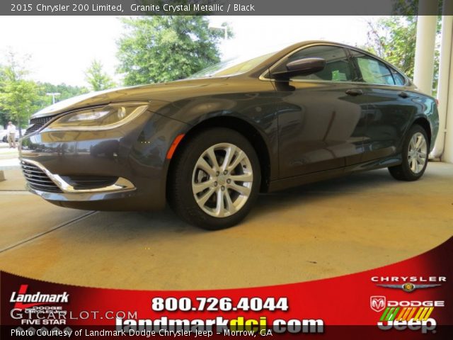 2015 Chrysler 200 Limited in Granite Crystal Metallic