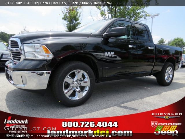 2014 Ram 1500 Big Horn Quad Cab in Black