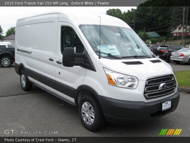 2015 Ford Transit Van 250 MR Long in Oxford White