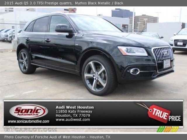 2015 Audi Q5 3.0 TFSI Prestige quattro in Mythos Black Metallic