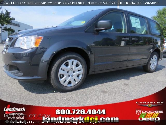2014 Dodge Grand Caravan American Value Package in Maximum Steel Metallic