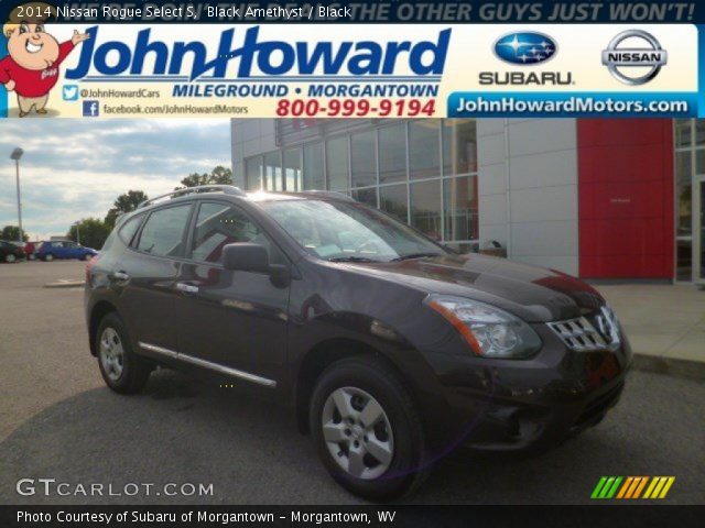 2014 Nissan Rogue Select S in Black Amethyst