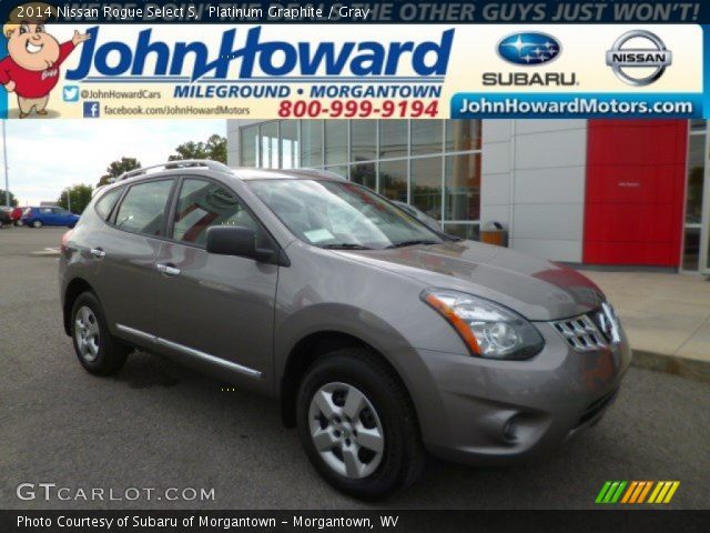 2014 Nissan Rogue Select S in Platinum Graphite