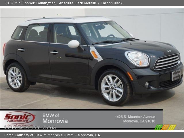2014 Mini Cooper Countryman in Absolute Black Metallic