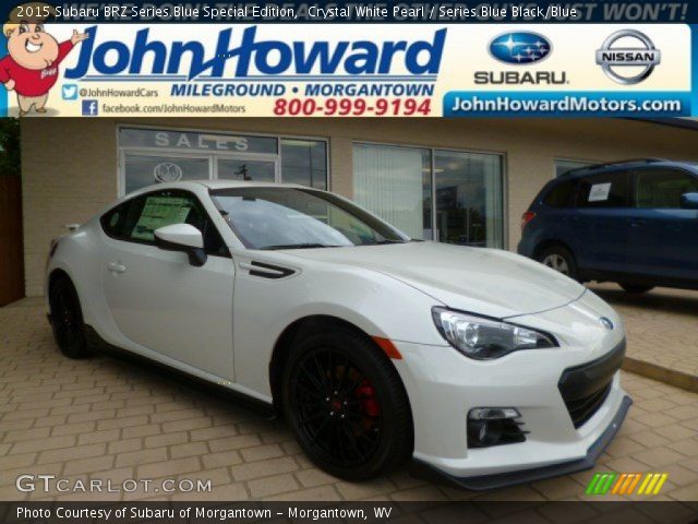 2015 Subaru BRZ Series.Blue Special Edition in Crystal White Pearl