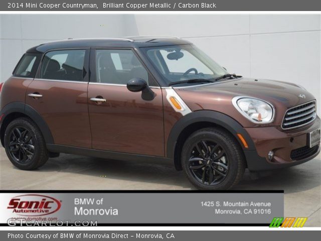 2014 Mini Cooper Countryman in Brilliant Copper Metallic