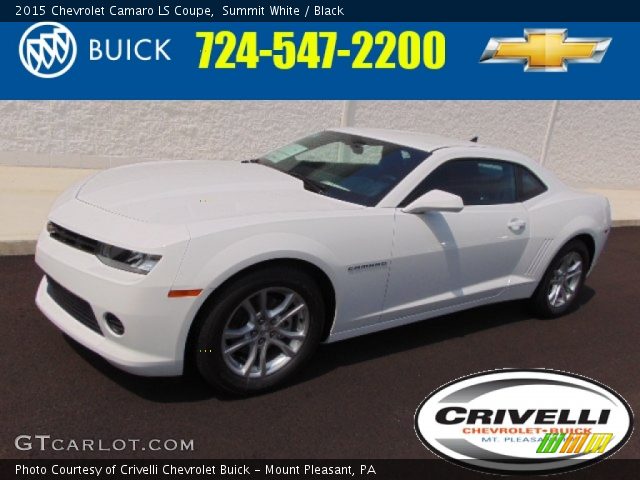 2015 Chevrolet Camaro LS Coupe in Summit White