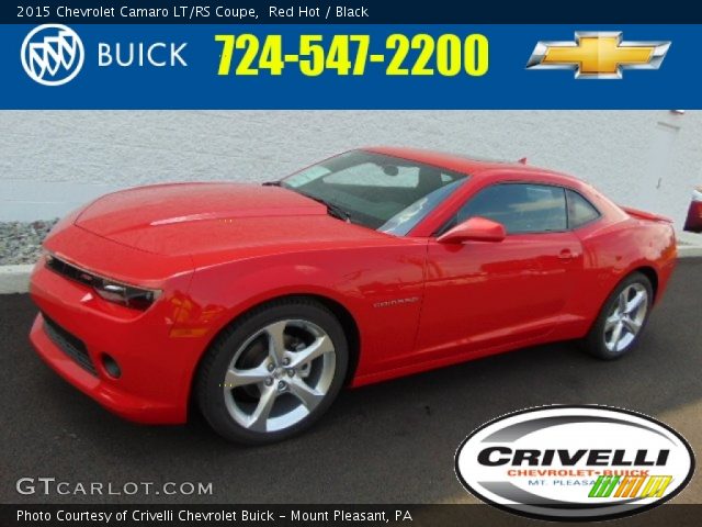 2015 Chevrolet Camaro LT/RS Coupe in Red Hot