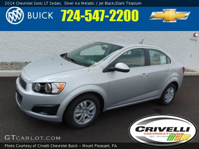 2014 Chevrolet Sonic LT Sedan in Silver Ice Metallic