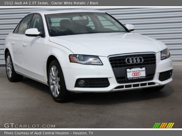 2012 Audi A4 2.0T Sedan in Glacier White Metallic
