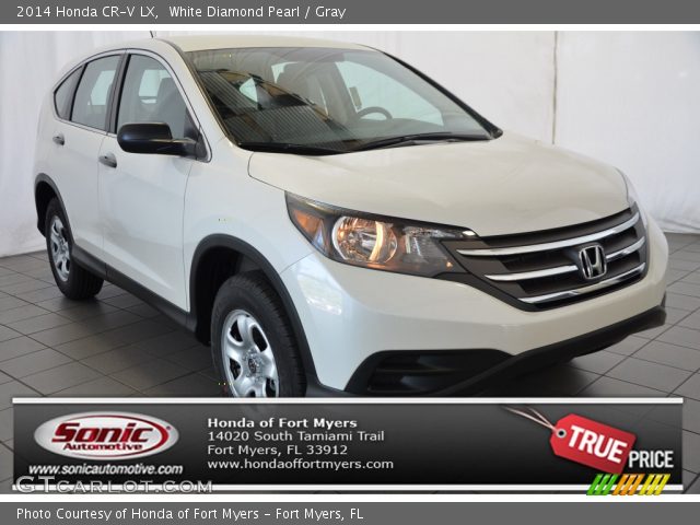 2014 Honda CR-V LX in White Diamond Pearl