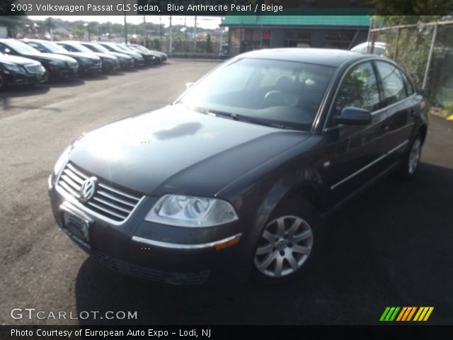 2003 Volkswagen Passat GLS Sedan in Blue Anthracite Pearl