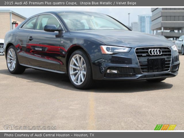 2015 Audi A5 Premium Plus quattro Coupe in Utopia Blue Metallic