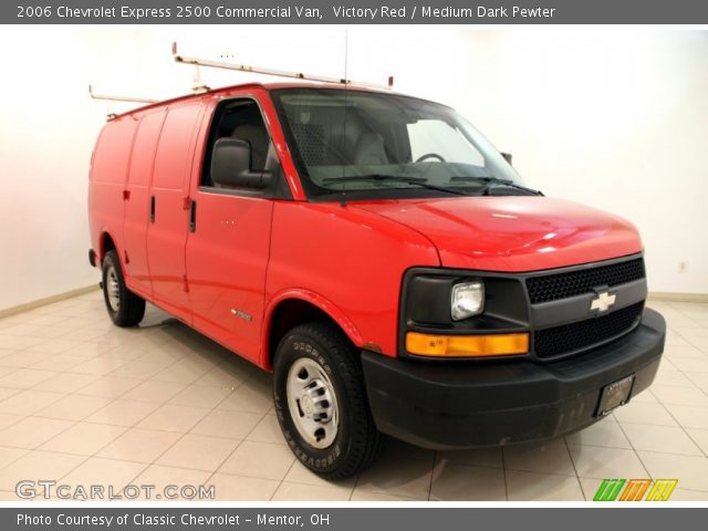 2006 Chevrolet Express 2500 Commercial Van in Victory Red