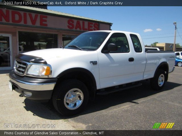 2003 Ford F150 XL SuperCab 4x4 in Oxford White