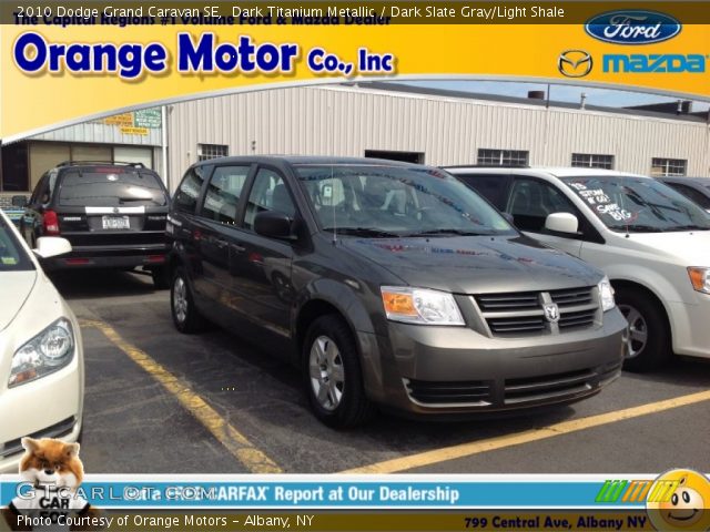 2010 Dodge Grand Caravan SE in Dark Titanium Metallic