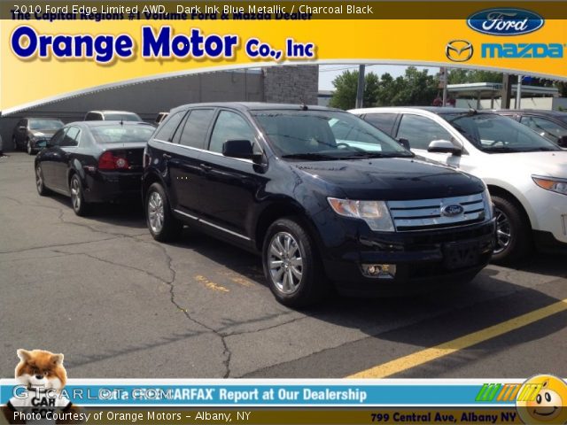 2010 Ford Edge Limited AWD in Dark Ink Blue Metallic