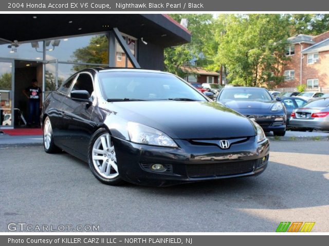 2004 Honda Accord EX V6 Coupe in Nighthawk Black Pearl