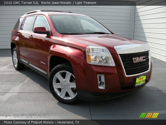 2010 GMC Terrain SLE in Merlot Jewel Metallic