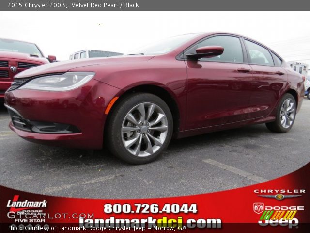 2015 Chrysler 200 S in Velvet Red Pearl