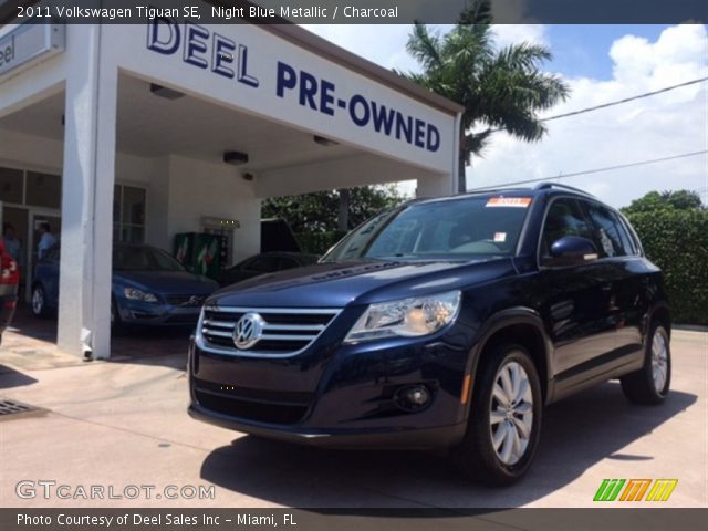 2011 Volkswagen Tiguan SE in Night Blue Metallic