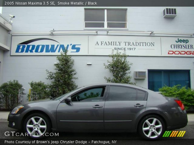 2005 Nissan Maxima 3.5 SE in Smoke Metallic