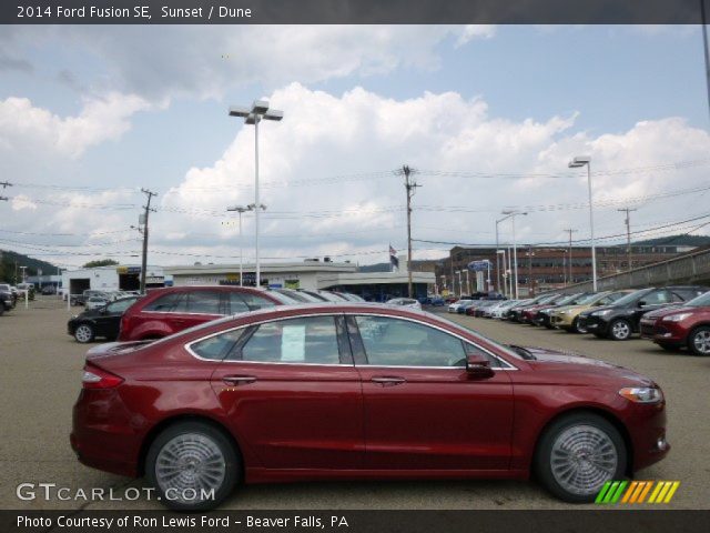 2014 Ford Fusion SE in Sunset