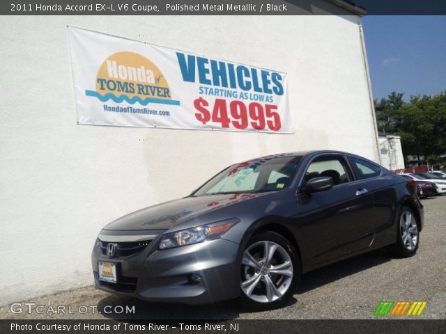 2011 Honda Accord EX-L V6 Coupe in Polished Metal Metallic