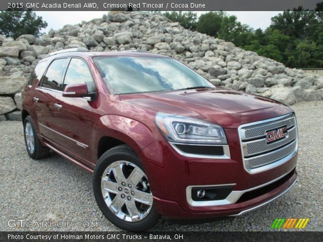 2015 GMC Acadia Denali AWD in Crimson Red Tincoat