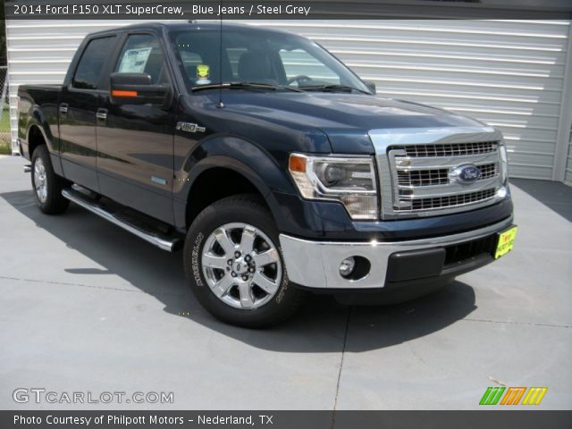 2014 Ford F150 XLT SuperCrew in Blue Jeans