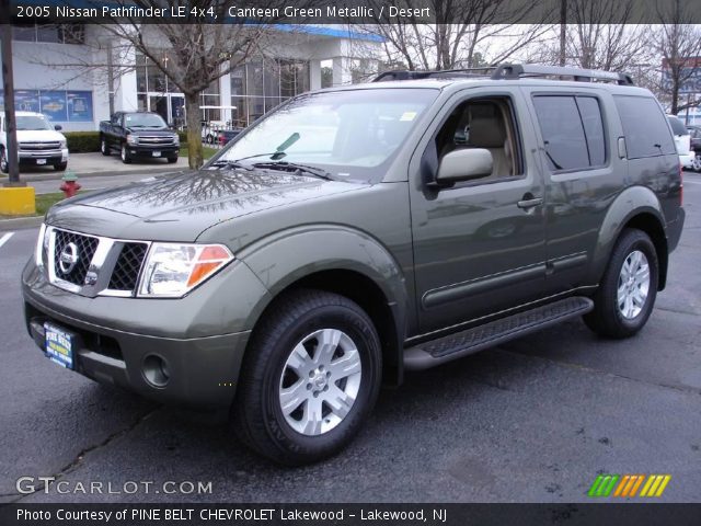 2005 Nissan Pathfinder LE 4x4 in Canteen Green Metallic