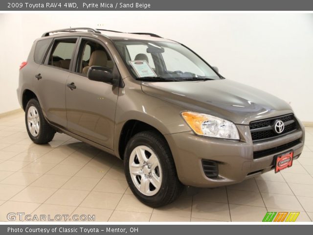 2009 Toyota RAV4 4WD in Pyrite Mica