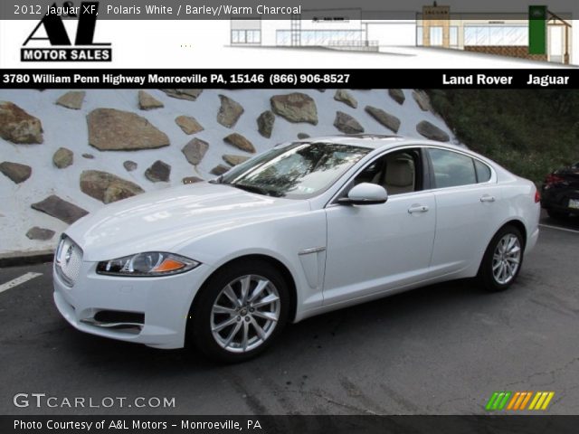 2012 Jaguar XF  in Polaris White