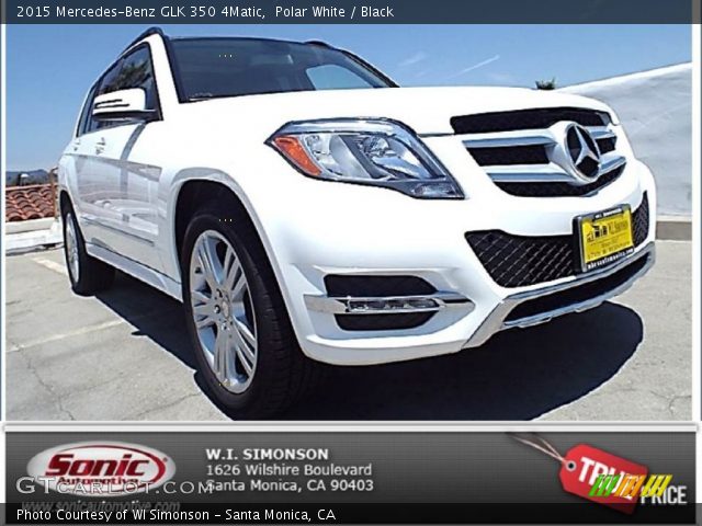 2015 Mercedes-Benz GLK 350 4Matic in Polar White