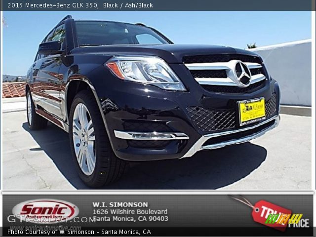 2015 Mercedes-Benz GLK 350 in Black