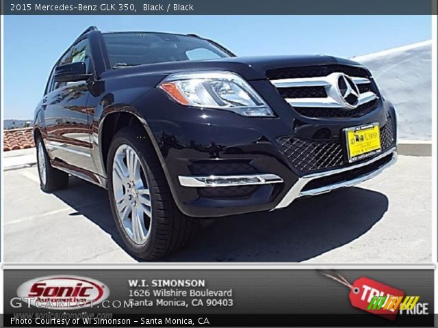 2015 Mercedes-Benz GLK 350 in Black