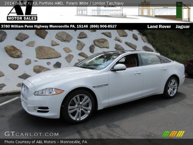 2014 Jaguar XJ XJL Portfolio AWD in Polaris White