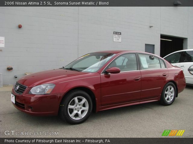 2006 Nissan Altima 2.5 SL in Sonoma Sunset Metallic