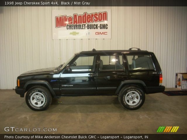 1998 Jeep Cherokee Sport 4x4 in Black